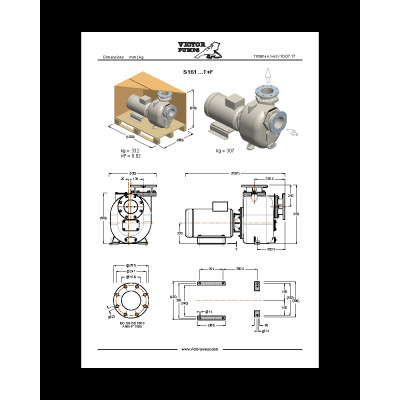 S161 G31T+F+PS — Центробежные насосы от Victor Pumps