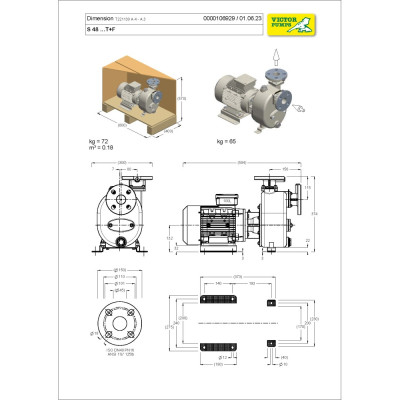 S 48+50 G31T+F — Центробежные насосы от Victor Pumps