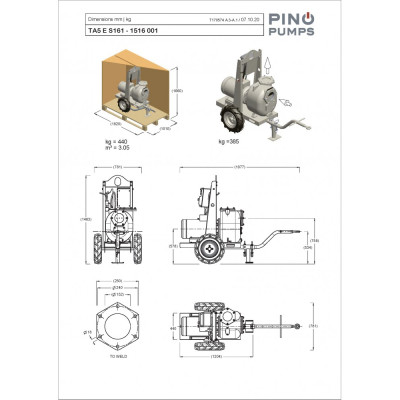 TA5 E S161 - 1516 001 — Насосы на тележке от Victor Pumps