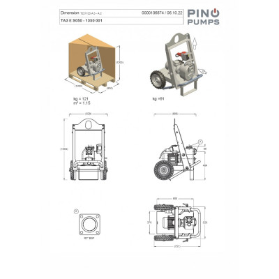 TA3 E S050 - 1350 001 — Насосы на тележке от Victor Pumps TA3 E S050 - 1350 001 — Насосы на тележке от Victor Pumps