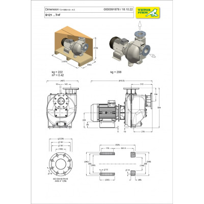 S121 G31T+F+PS — Центробежные насосы от Victor Pumps